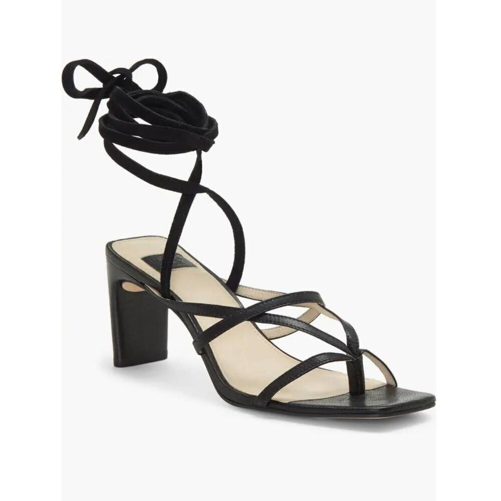 Louise et Cie Gladiator Style Strappy Black Sandals  Size 10M